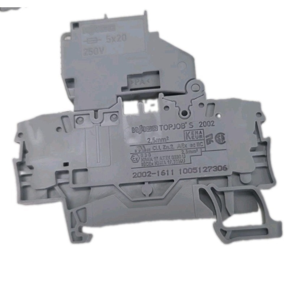5 Wago 2002-1611 Terminal Blocks 2946-2002-1611-ND 2-CONDUCTOR FUSE TERMINAL...